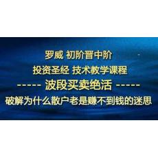 罗威 2020年波段绝活正倒N布林周期KD操作买卖初阶晋中阶 股票实战培训视频课程 赠指标