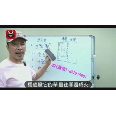 台湾阿鲁米 K线格局幅度波段操作当冲特训班 股票内部培训视频课程